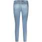 Blue Cotton Jeans & Pant
