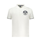 White Cotton Men Polo Shirt