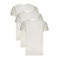 White Cotton Men T-Shirt