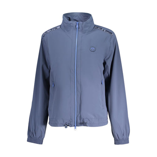 Blue Nylon Jackets & Coat