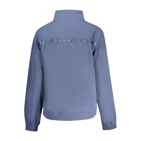 Blue Nylon Jackets & Coat
