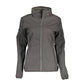 Black Polyester Jackets & Coat