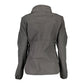 Black Polyester Jackets & Coat