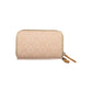 Beige Polyethylene Women Wallet