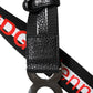 Black Cotton Logo Print DG Buckle Belt