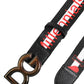 Black Cotton Logo Print DG Buckle Belt