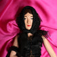 Black Dress Ceramic Porcelain Fashion Leather Sicily Dolls
