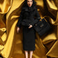 Black Dress Ceramic Porcelain Fashion Leather Sicily Dolls