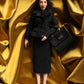 Black Dress Ceramic Porcelain Fashion Leather Sicily Dolls