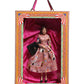Pink Dress Ceramic Porcelain Fashion Leather Sicily Dolls