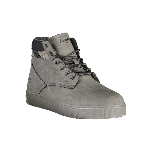 Brown Polyester Mens Boot