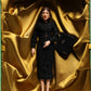 Black Dress Ceramic Porcelain Fashion Leather Sicily Dolls