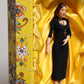 Black Dress Ceramic Porcelain Fashion Leather Sicily Dolls
