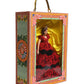Red Dress Ceramic Porcelain Fashion Box Leather Sicily Dolls
