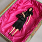 Black Dress Ceramic Porcelain Fashion Leather Sicily Dolls