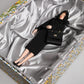 Black Dress Ceramic Porcelain Fashion Leather Sicily Dolls