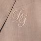 Beige TAORMINA Single Breasted Coat Blazer
