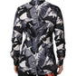 Multicolor GOLD Cotton Banana Leaf Print Shirt