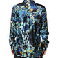 Multicolor Marble Print MARTINI Dress Shirt