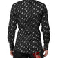Black GOLD Instrument Embellished Shirt