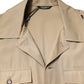 Brown Graphic Print Short Sleeves Shirt