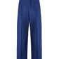 Blue Classic Cotton Pants