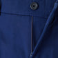 Blue Classic Cotton Pants