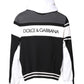 Multicolor Logo Pullover Hooded Sweater