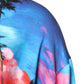 Multicolor Print Hooded Sweatshirt Sweater