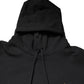 Black Bee Crown Embroidery Hooded Sweater
