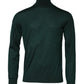 Green Cashmere Knitted Men Pullover Sweater