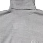 Gray Wool Knitted Men Pullover Sweater