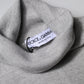 Gray Wool Knitted Men Pullover Sweater
