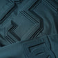 Dark Green Embossed Logo Pullover Sweater