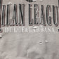 Gray Logo Print Crew Neck Pullover Sweater