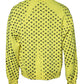Yellow Heart Crew Neck Men Pullover Sweater