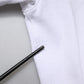 White Logo Cotton Crew Neck Pullover Sweater