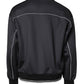 Black Logo Polyester Crew Neck Men Pullover Sweater