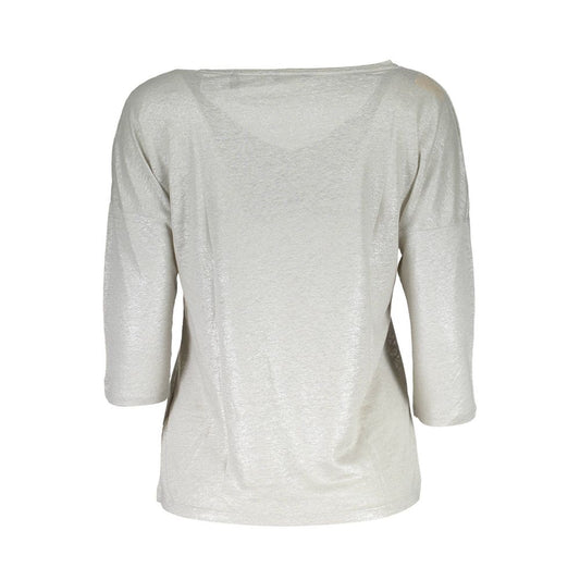 Gray Linen Women Sweater