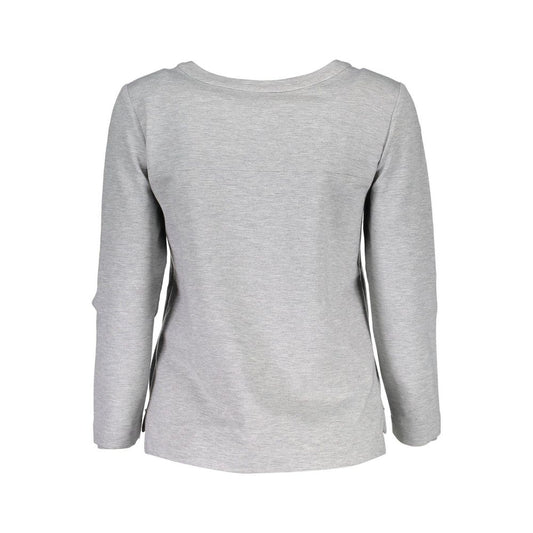 Gray Viscose Women Sweater