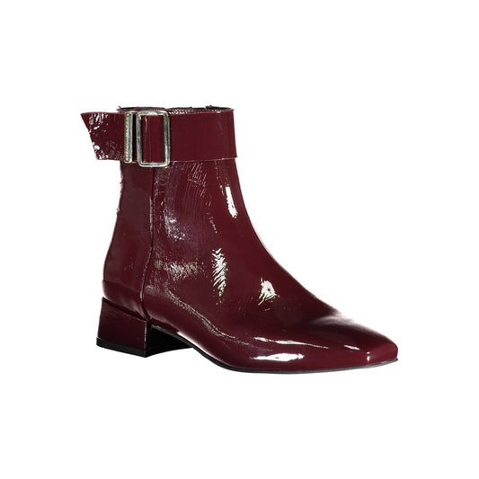 Purple Synthetic Women Boot