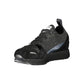 Black Leather Women Sneaker