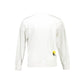 White Cotton Unisex Sweatshirt