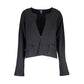 Black Wool Women Cardigan