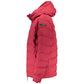 Red Polyamide Men Jacket
