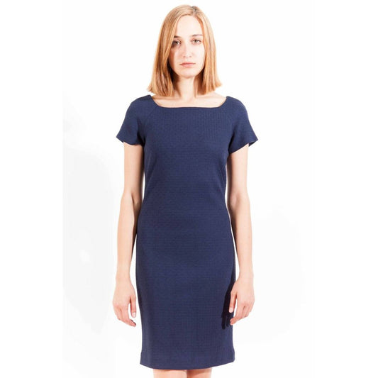 Blue Viscose Dress