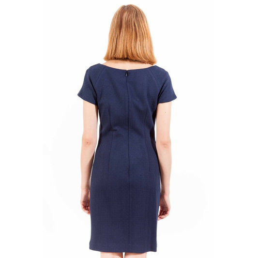 Blue Viscose Dress
