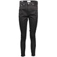Black Cotton Jeans & Pant