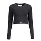 Black Lyocell Women Sweater