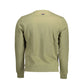 Green Cotton Men Sweater